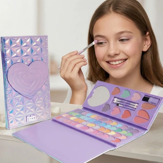 Μεγάλη Παλέτα Μακιγιάζ Sparkle Love image 3
