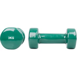 Σετ Βαράκια Εξάγωνα 3kg InSPORTline από Βινύλιο - Σκούρο Πράσινο