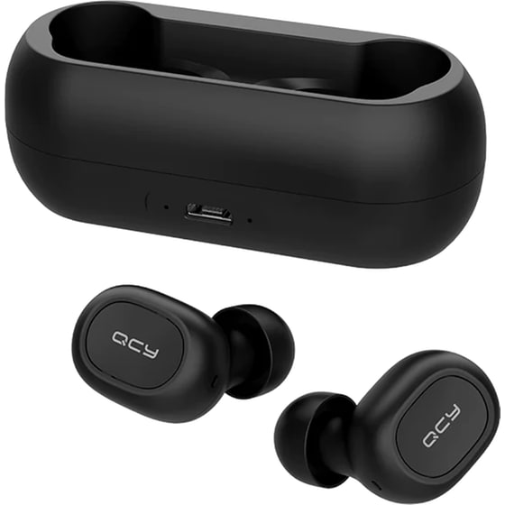 Ακουστικά Bluetooth QCY T1C - Μαύρα image 2