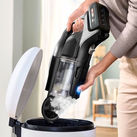BOSCH BCS1041WAC Unlimited 10 18 V 0.4 L Λευκή Σκούπα Stick image 4