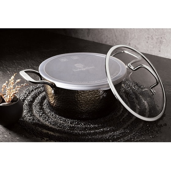 Κατσαρόλα BERLINGER HAUS BH6652 20 cm 2.5 L Μαύρο image 3