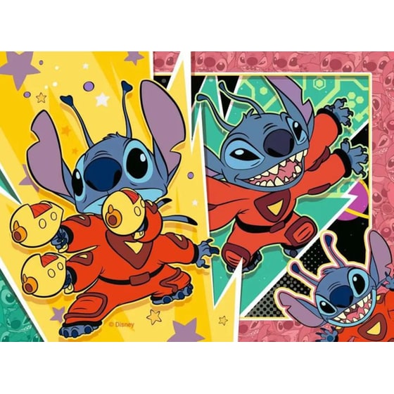 Παιδικό Παζλ Ravensburger Disney: Stitch (12/16/20/24 Κομμάτια) image 1