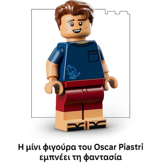 LEGO® Editions McLaren Mastercard F1® Team Oscar Piastri Helmet (43017) image 4