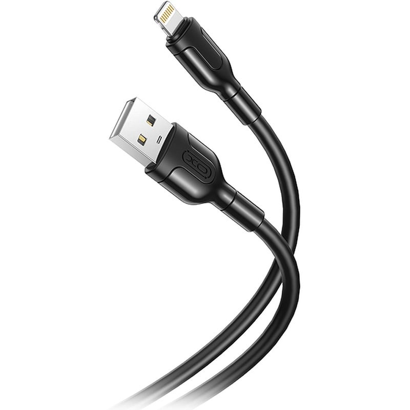 Καλώδιο XO NB212 USB-A Male σε Lightning Male 1m - Μαύρο