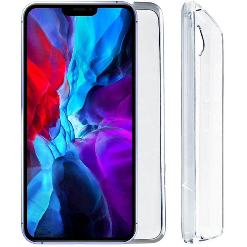 Θήκη Apple iPhone 12/iPhone 12 Pro - Volte-tel Slimcolor Air Tpu Camera Guard - Transparent