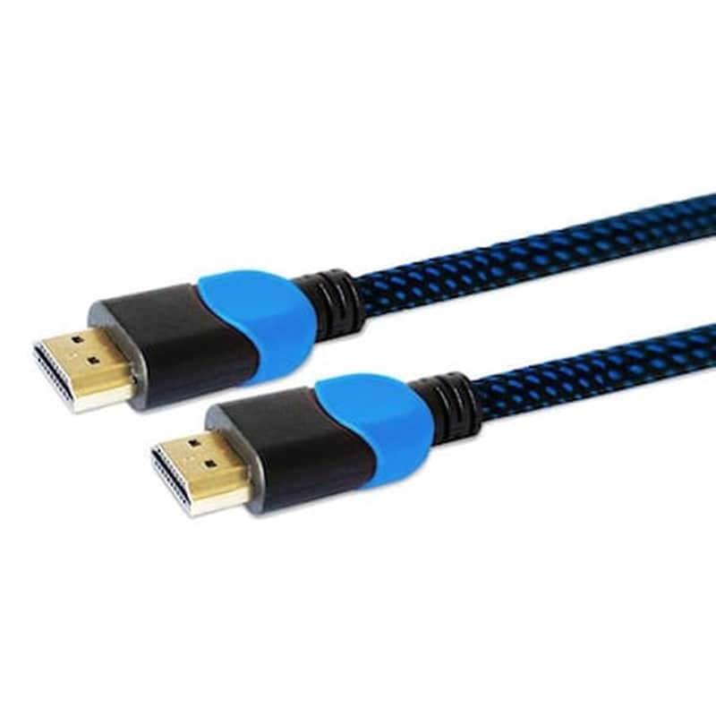 Savio Gcl-02 Hdmi Cable 1.8 M Hdmi Type A (standard) Black,blue