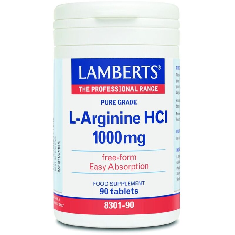 LAMBERTS LAMBERTS Αργινίνη - 90 Ταμπλέτες