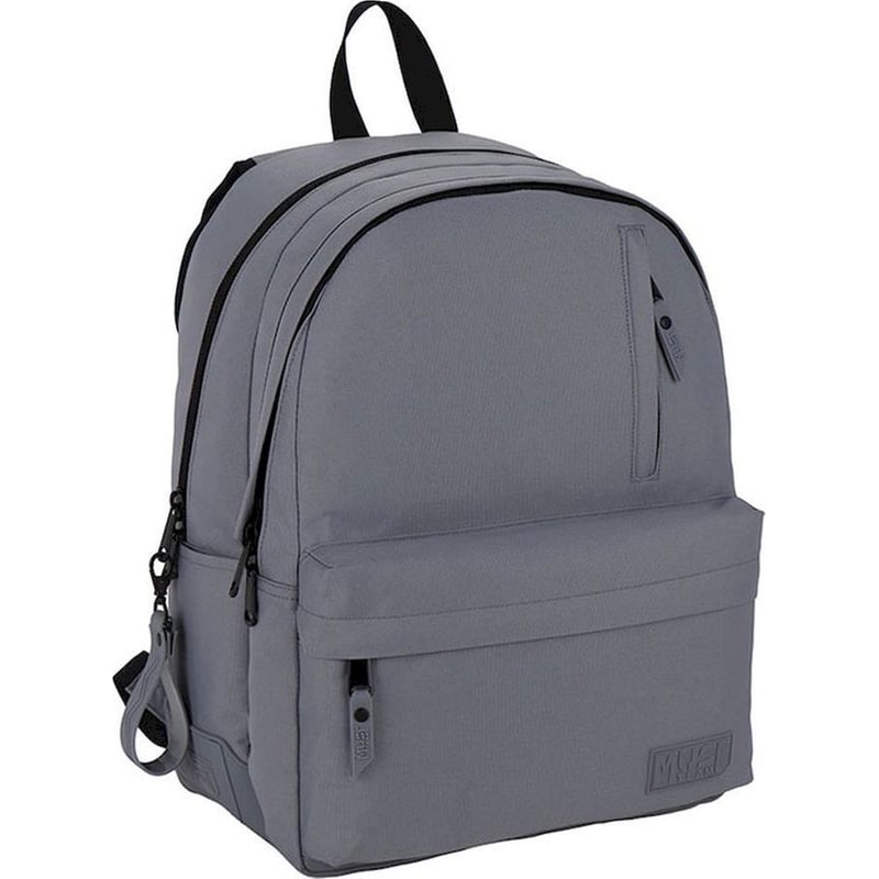 Σχολική Τσάντα Πλάτης Must Team Monochrome Classic Grey