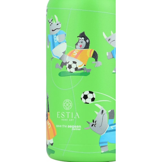Παιδικός Θερμός Estia Home Art Wonder Bottle Save the Aegean Jungle Kick 350ml image 1