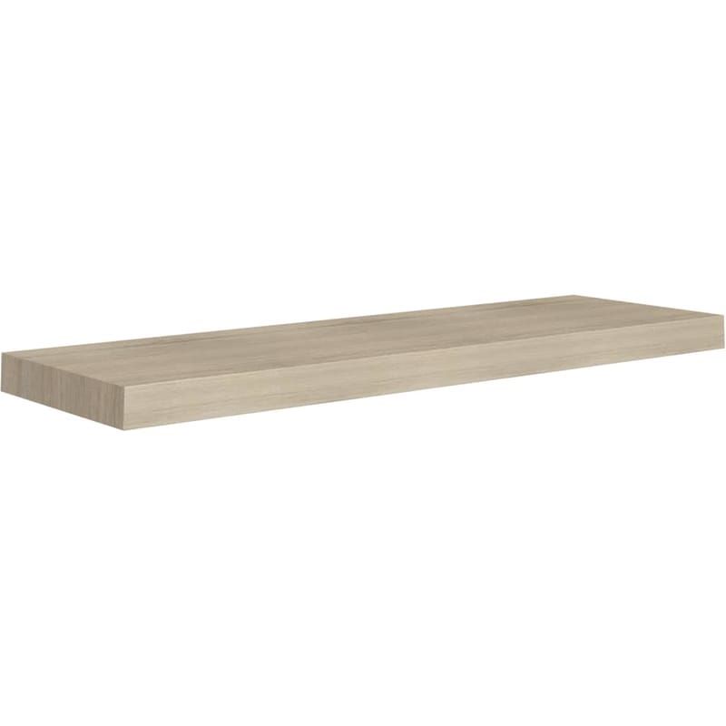 VIDAXL Ράφι Τοίχου VidaXL από MDF 80x23.5x3,8 cm - Δρυς/Φυσικό