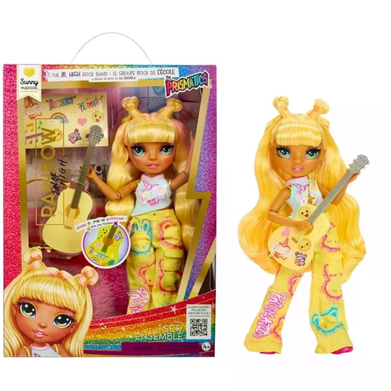 Κούκλα Rainbow High MGA Entrertainment Junior High Rock Party Sunny image 1