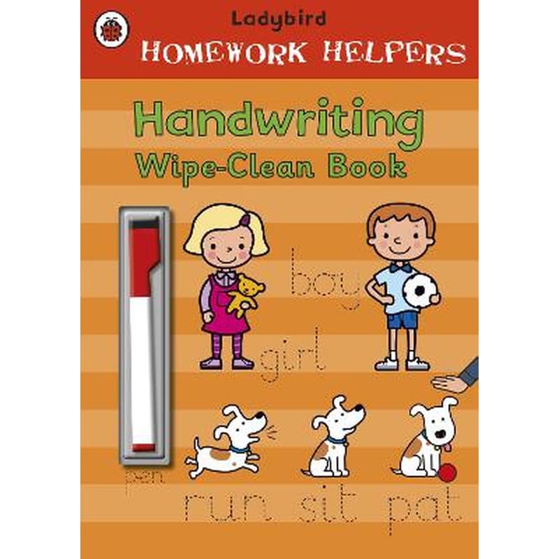 Ladybird Homework Helpers: Handwriting Wipe-Clean Book
