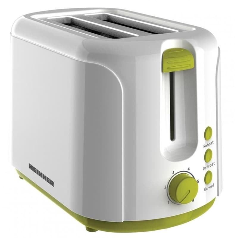 HEINNER HEINNER TP-750GR 2 Θέσεων 750W Λευκό Φρυγανιέρα