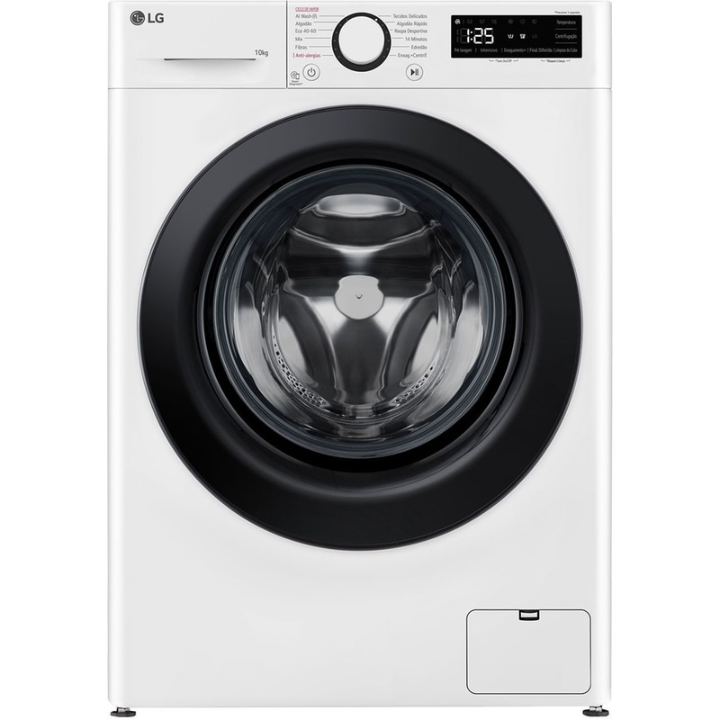 Πλυντήριο Ρούχων LG F4R3010NSWB 10 kg 1.400 Στροφές – Λευκό