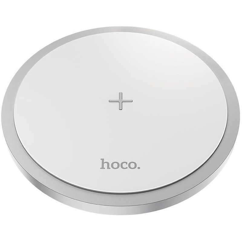 Βάση Ασύρματης Φόρτισης Επιτραπέζια Hoco CW26 Powerful 5V/2A Fast Charging έως 15W - Λευκό