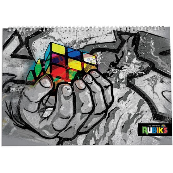 Μπλοκ Ζωγραφικής Graffiti Α4 30Φ. Rubiks image 0