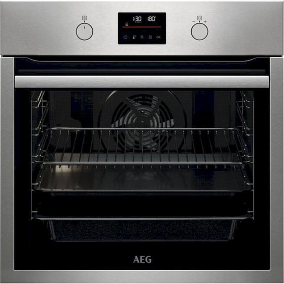 AEG IKE64450XB & BPS351161M 72 Lt Inox Eντοιχιζόμενο Σετ Φούρνος και Εστία image 1