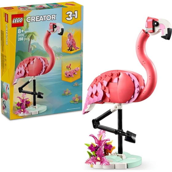 LEGO® Creator 3σε1 Άγρια Ζώα: Ροζ Φλαμίνγκο (31170) image 6