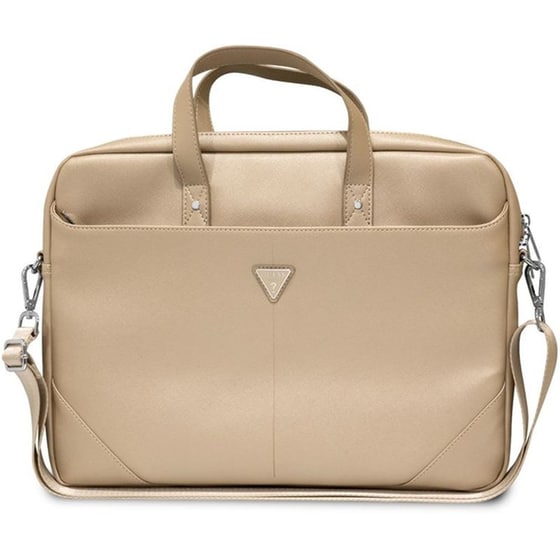 Guess 4g Uptown Computer Bag Τσάντα Κατάλληλη Για Laptop 15 Quot; (beige - Gucb15psatle) image 0
