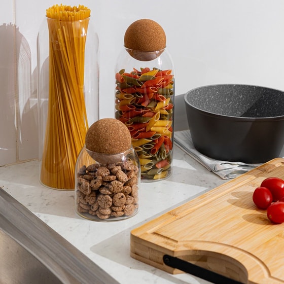 Δοχείο Αποθήκευσης Τροφίμων  ESTIA 01-19617 0.95 L Διάφανο image 2