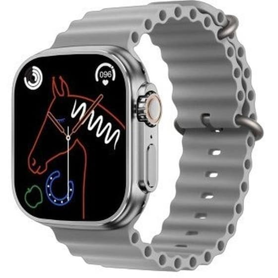 Smartwatch Awei H16 Ultra 49mm - Ασημί image 0