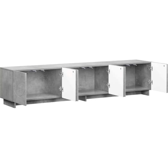Βάση Τηλεόρασης VidaXL 179.5x34.5x40 cm - Γκρι Σκυροδέματος image 1