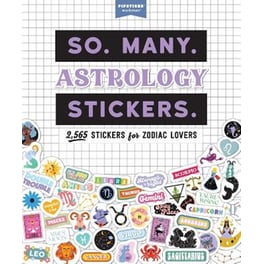 So. Many. Astrology Stickers.