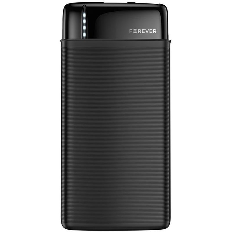 FOREVER Forever Tb-100l Powerbank 20.000mah Σε Μαύρο Χρώμα Με 2x Usb-a (gsm099220)