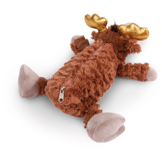 Λούτρινη NICI Κασετίνα Βαρελάκι Pouch Moose Thure (9cm) image 3