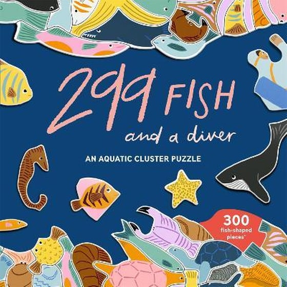 299 Fish (and a diver): An Aquatic Cluster Puzzle image 0