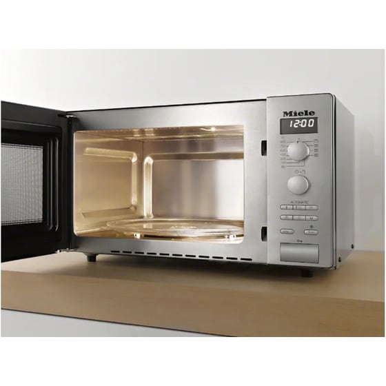 Φούρνος Μικροκυμάτων MIELE M 6012 SC με Grill 26lt Inox image 1
