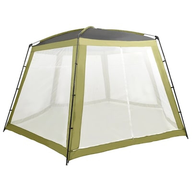 VidaXL Σκίαστρο Πισίνας Πράσινο 590 X 520 X 250 Εκ. Υφασμάτινο