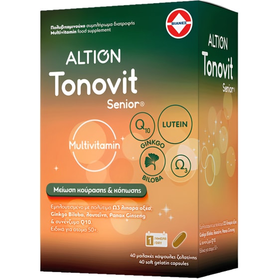 Altion Tonovit Senior - 40 κάψουλες image 0