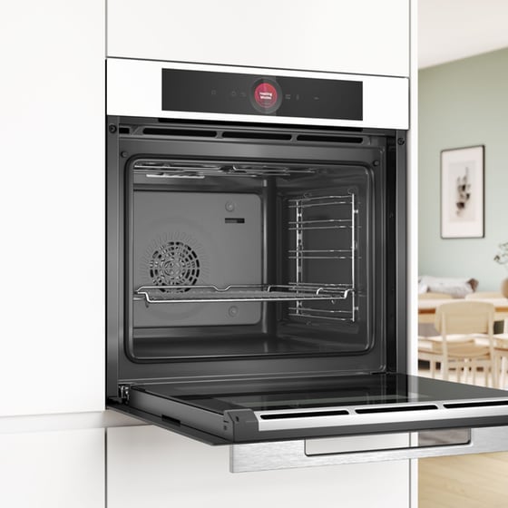 BOSCH Serie 8 HBG7321W1 71 Lt Λευκό Εντοιχιζόμενος Φούρνος Άνω Πάγκου image 2