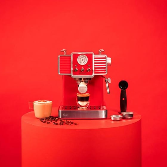 CECOTEC Power Espresso 20 Tradizionale Light Red Cecotec CEC-01727 1350 W 20 bar Κόκκινο Μηχανή Espresso image 5