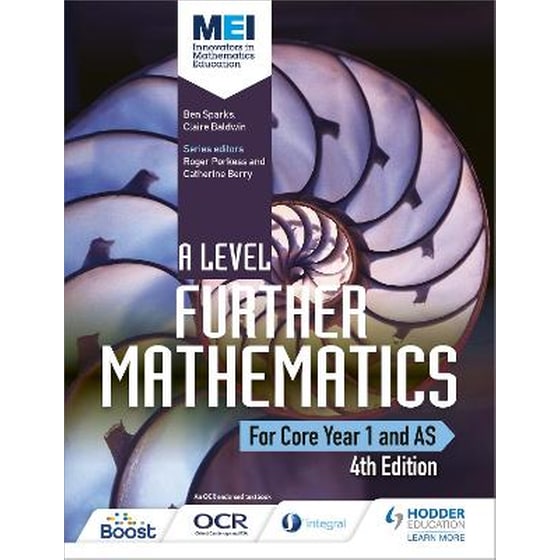 MEI A Level Further Mathematics Core Year 1 (AS) 4th Edition image 0