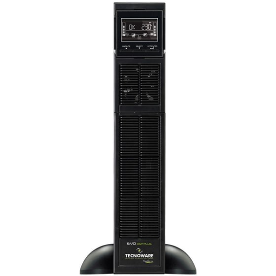 UPS Tecnoware EVO DSP Plus 3600 R/T 3.600VA / 3.240 W Μαύρο image 0