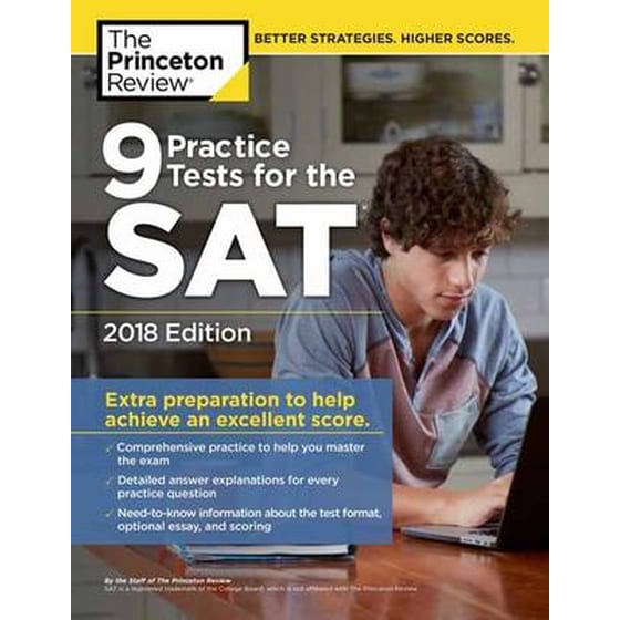 9 Practice Tests for the SAT image 0