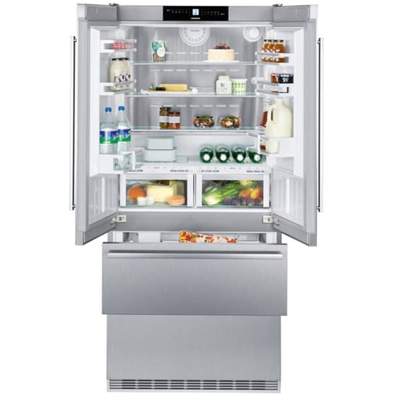 Ψυγείο Ντουλάπα LIEBHERR CBNes 6256 No Frost 523 Lt με BioFresh, DuoCooling και Child lock - Inox image 2