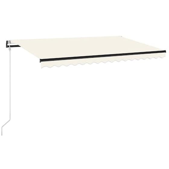 Τέντα Vidaxl Συρόμενη Αυτόματη 450x350cm - Κρεμ image 2