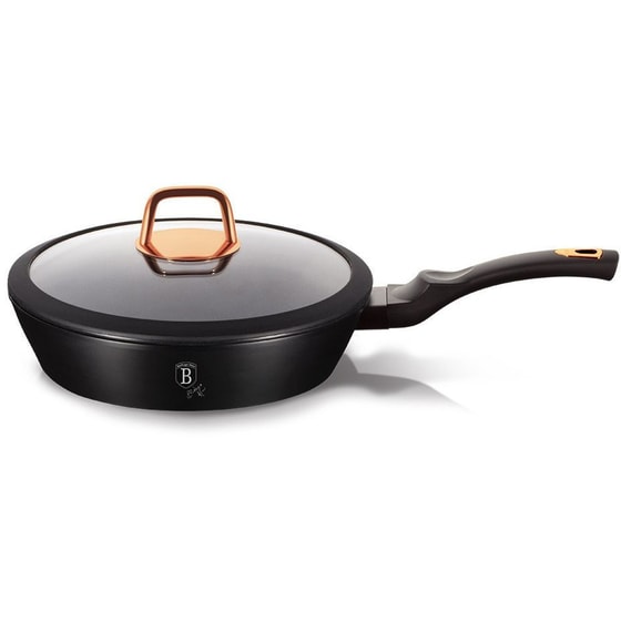 Αντικολλητικό Τηγάνι BERLINGER HAUS BH-1643N 24 cm Μαύρο image 0