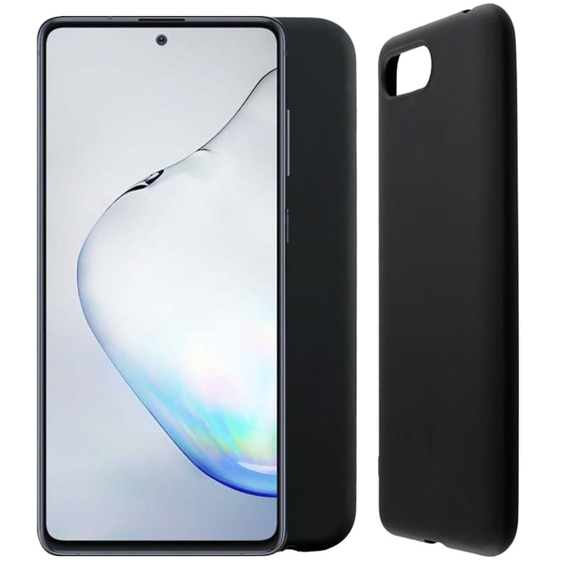 Θήκη Samsung Note 10 Lite - Volte-tel Silicon Case - Black