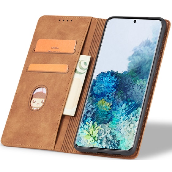 Θήκη Πορτοφόλι Xiaomi Poco F5 - Bodycell - Καφέ image 1