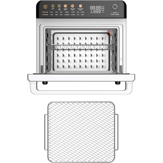 TURBOTRONIC TT-AFO310 34 Lt Ασημί Ηλεκτρικό Φουρνάκι image 6