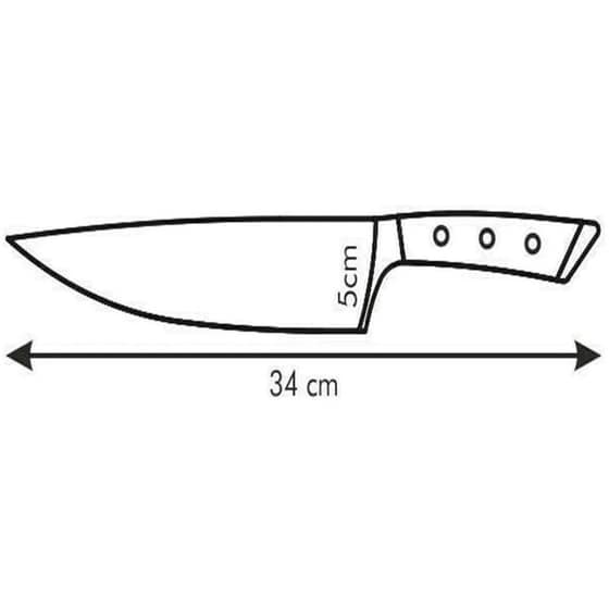 Μαχαίρι του Σεφ TESCOMA AZZA Ημι-Επαγγελματικό 20 cm image 1