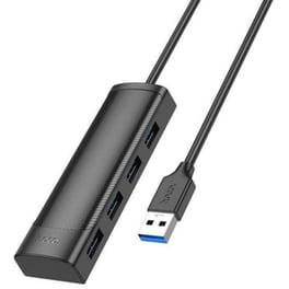 USB Hub Hoco HB41 USB 3.0 με 4 θύρες - Μαύρο