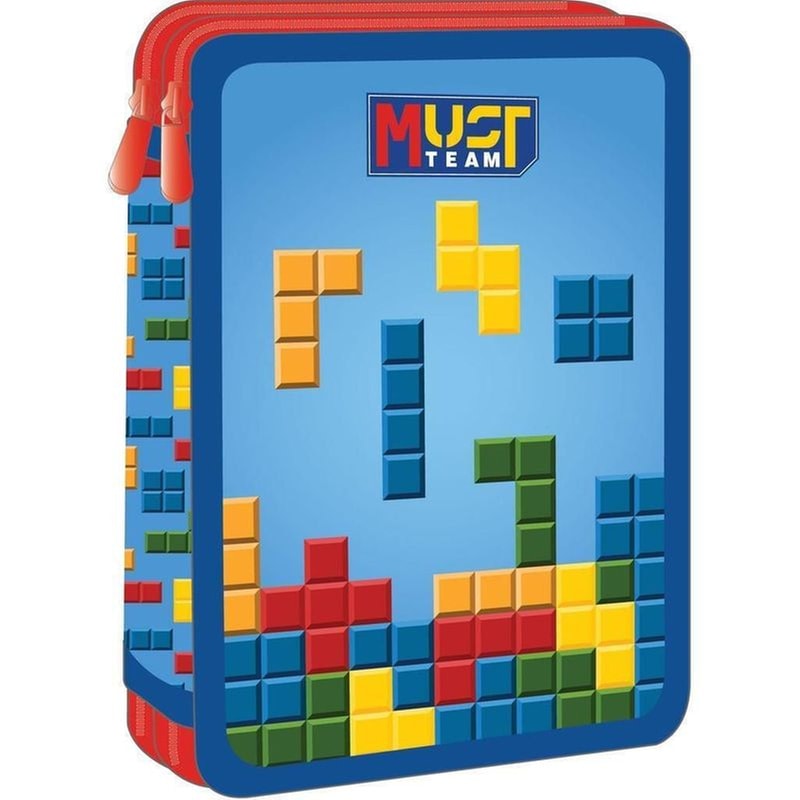Κασετίνα Παραλληλόγραμμη Γεμάτη Must Team Bricks