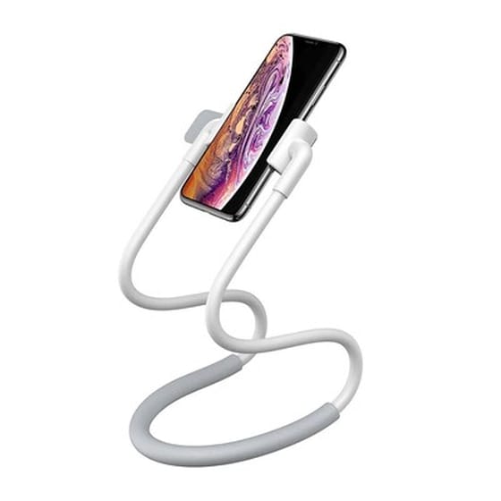 Baseus Neck-mounted Lazy Bracket White Sujg-alr02 image 0