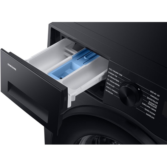 SAMSUNG WW90CGC04DABLE 9 kg 1.400 Στροφές Μαύρο με Wi-Fi Πλυντήριο Ρούχων image 2
