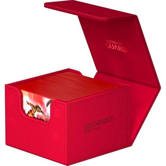 Ultimate Guard Sidewinder 133+ Xenoskin Monocolor Red image 2